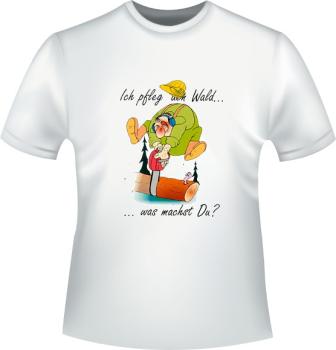 Waldpfleger (Säge) T-Shirt