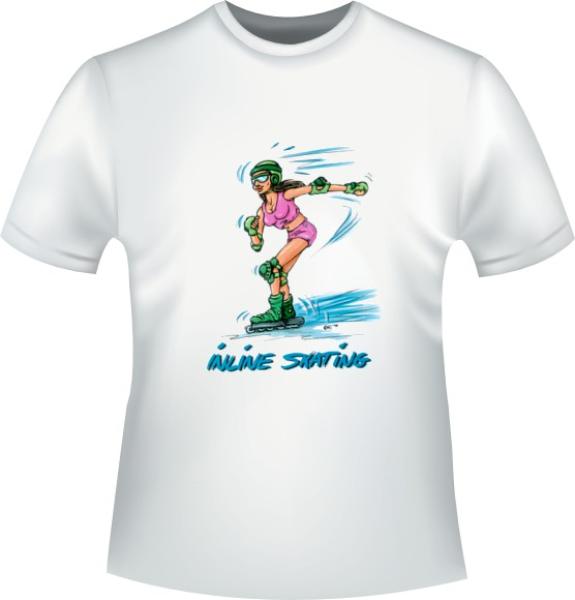 Inline Skating T-Shirt